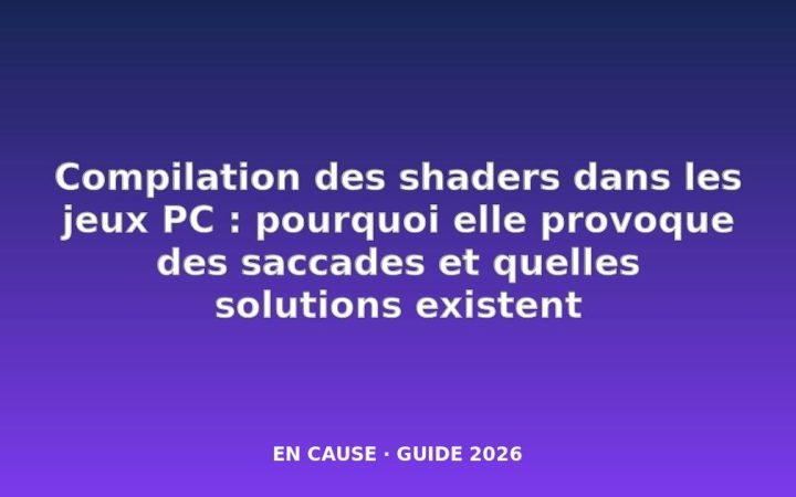 Qu’est-ce que la compilation de shaders et comment elle est devenue le fléau des jeux sur PC modernes, expliqué en 5 cartes