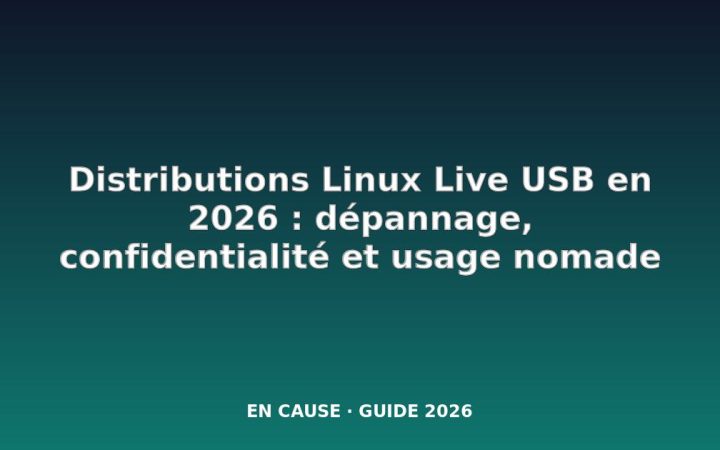 Les 9 meilleures distributions Linux Live USB que vous pouvez utiliser en déplacement