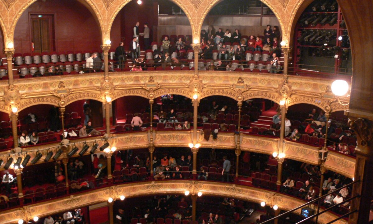 Façade du Théâtre du Châtelet à Paris