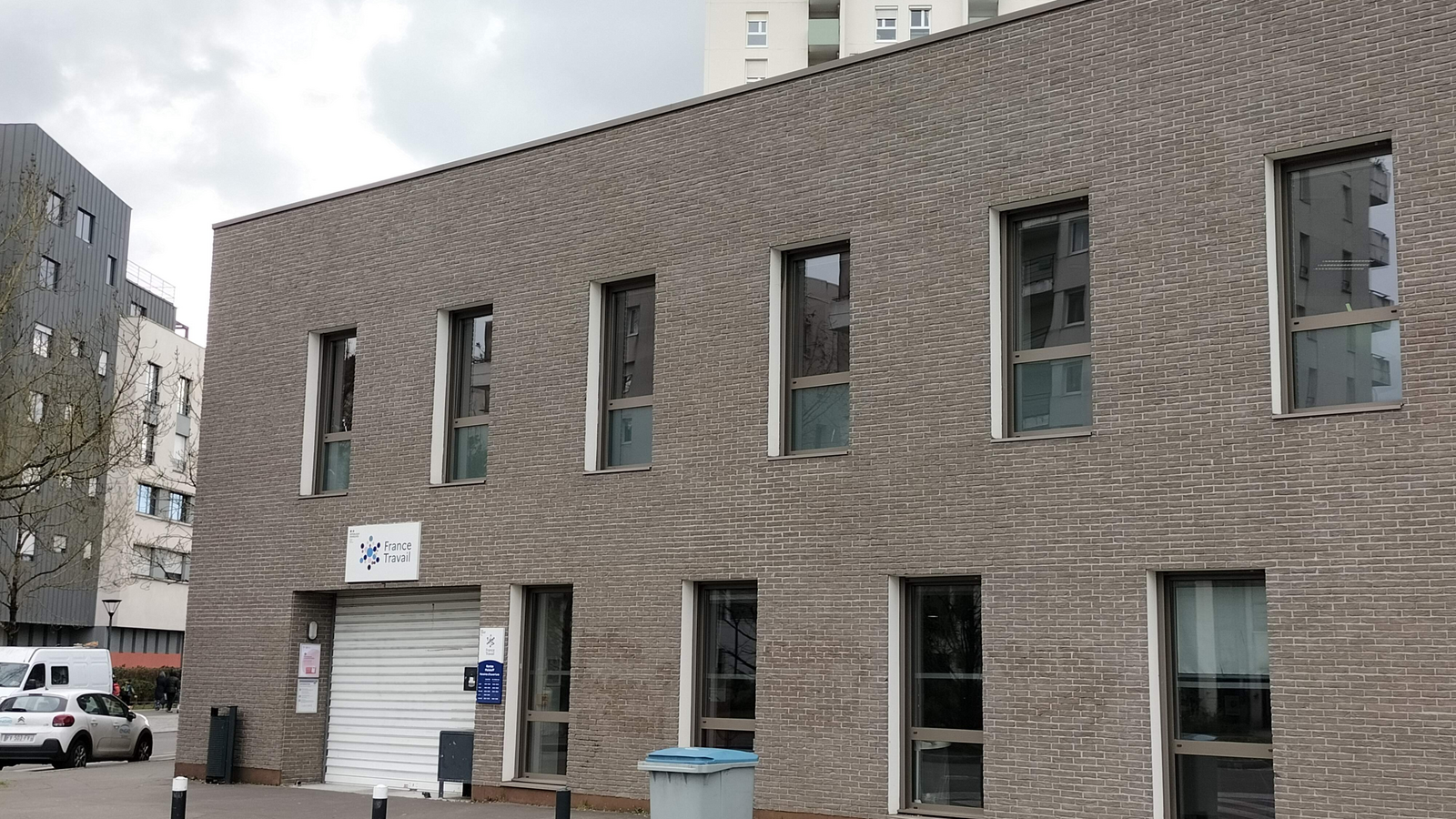 Façade d’une agence France Travail à Nantes