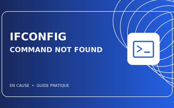 « ifconfig: command not found » : la solution sous Linux