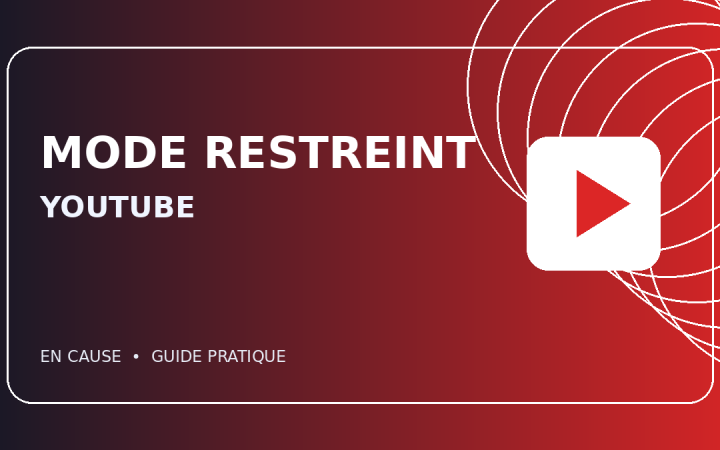 Désactiver le mode restreint sur YouTube : le guide