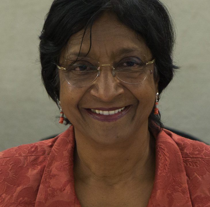 Navi Pillay reçoit le prix Nobel de la paix 2026