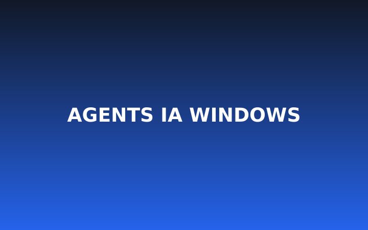 Microsoft Execution Containers : comment Windows veut isoler les agents IA
