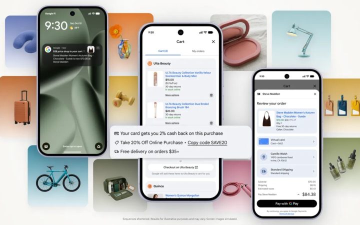 Google Universal Cart : un panier unique pour Search et Gemini